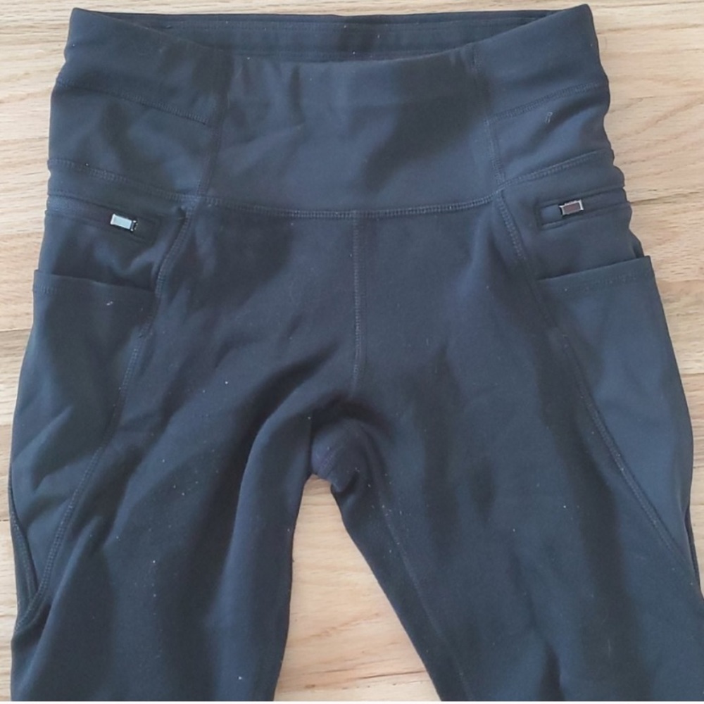 Athleta polartec power stretch fleece leggings